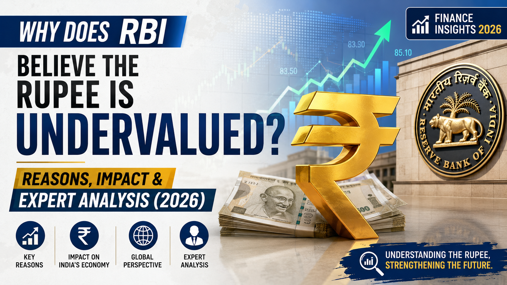 Why Does RBI Believe the Rupee Is Undervalued? Reasons, Impact & Expert Analysis (2026)