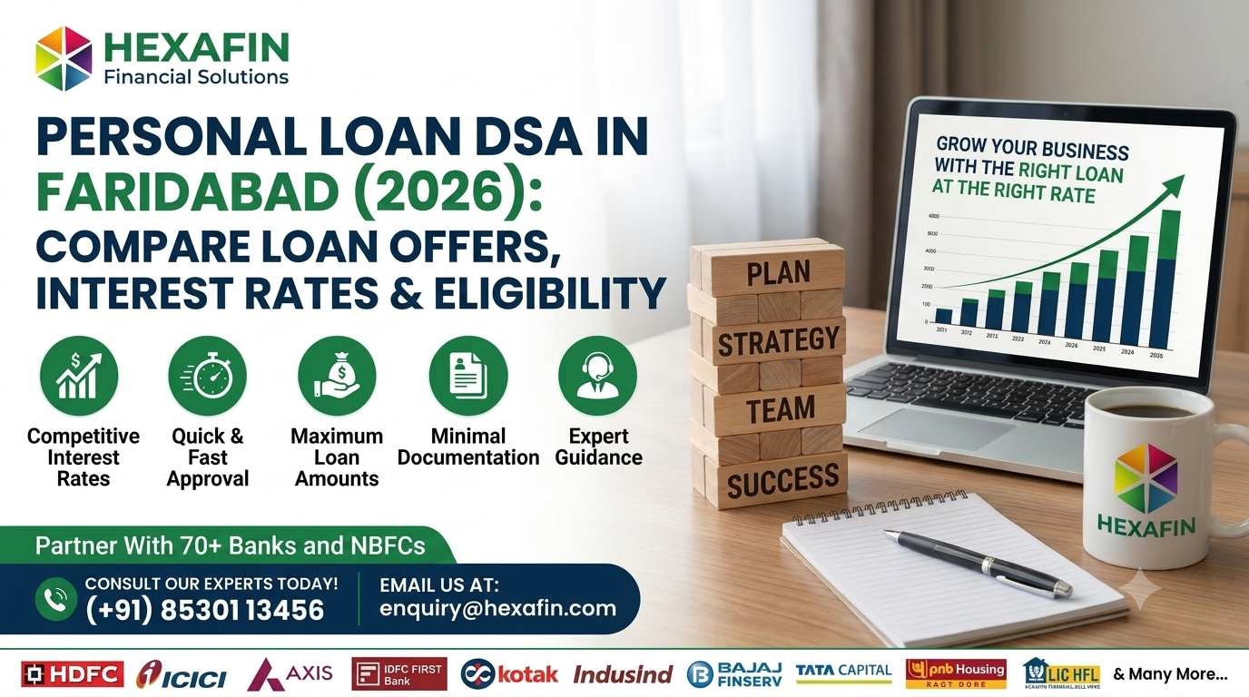 Personal Loan DSA in Faridabad offering competitive loan offers and low interest rates