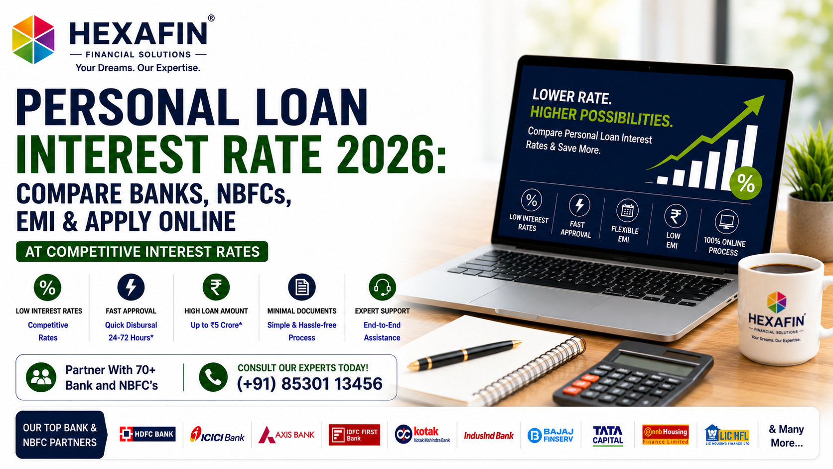 Blog 8 Personal Loan Interest Rate 2026 comparison of banks and NBFCs in India