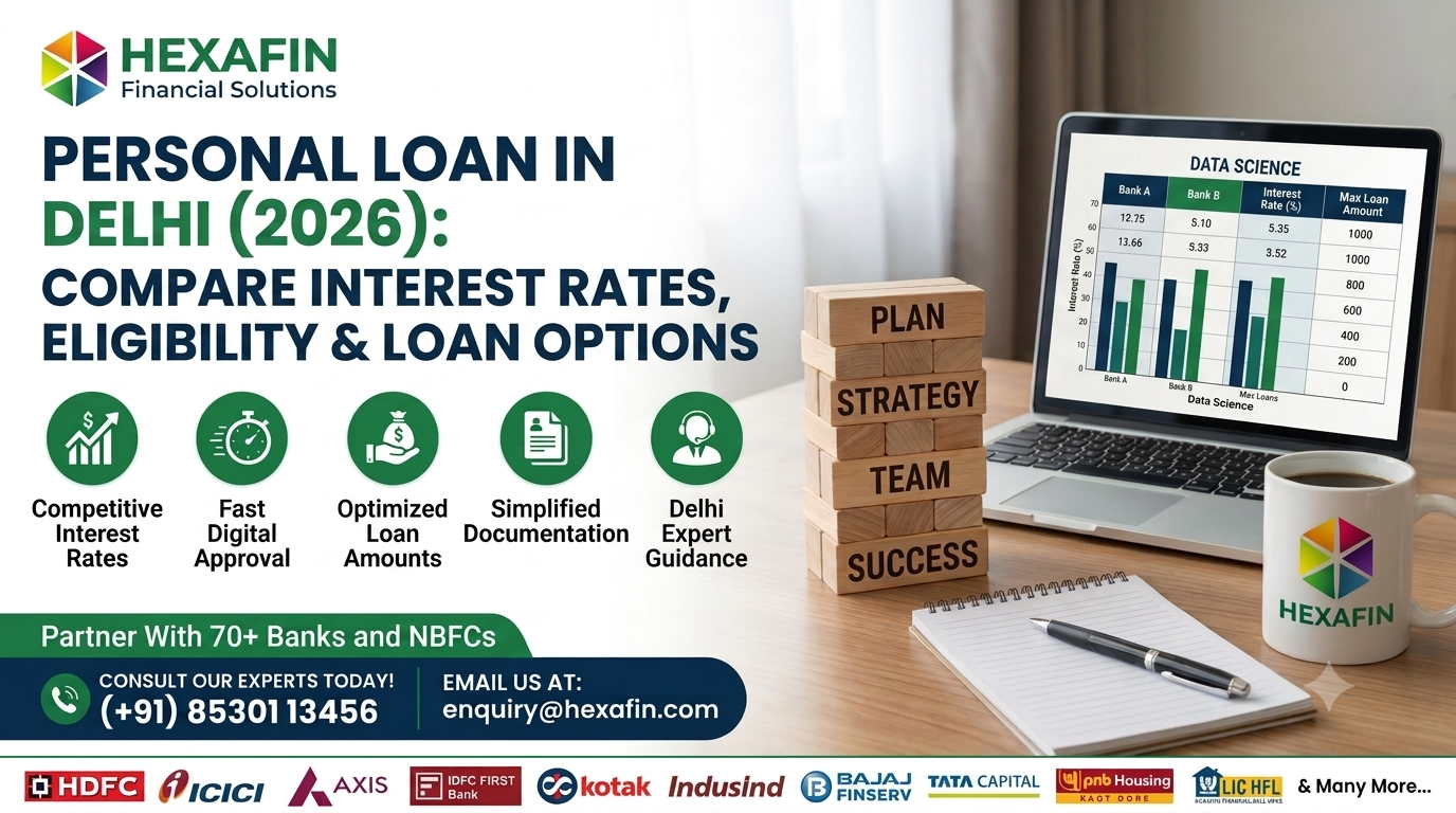Personal Loan in Delhi offering competitive interest rates and fast approval